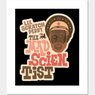 Lee Scratch Perry - The Mad Scientist: Dub Icon Tribute Design Posters and Art